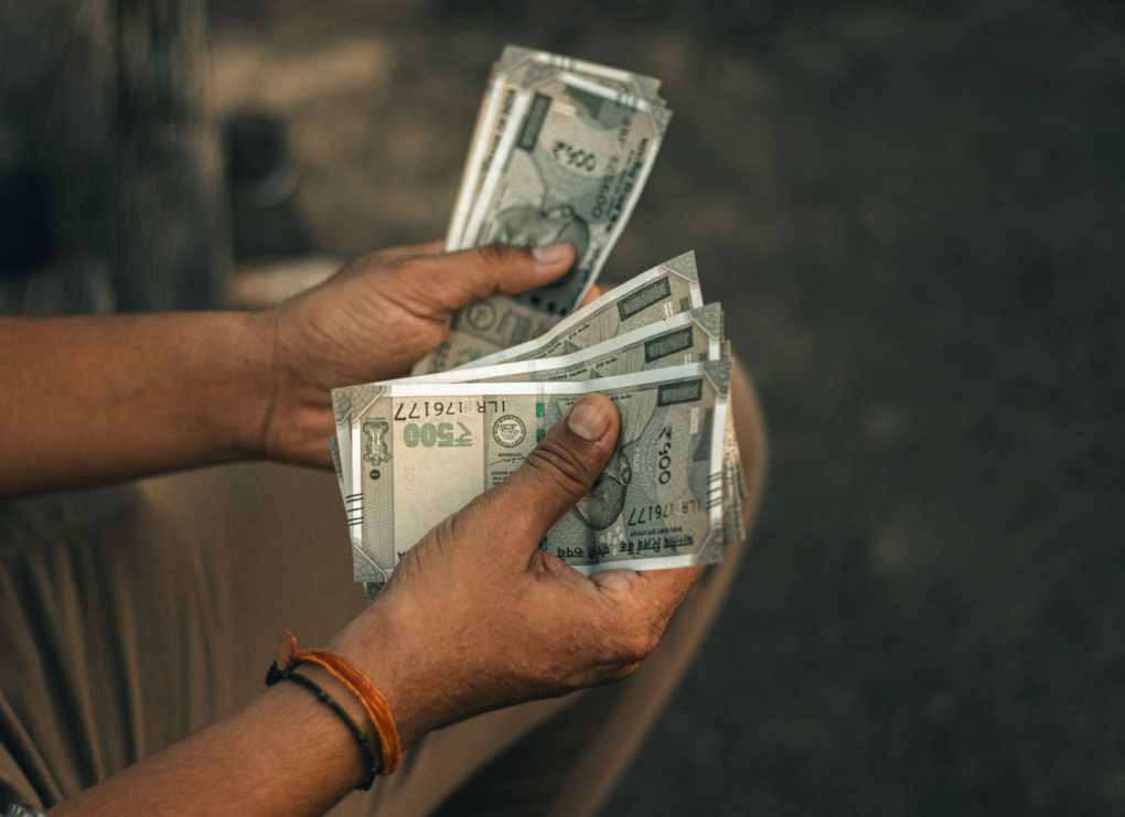 Rupee falls against dollar